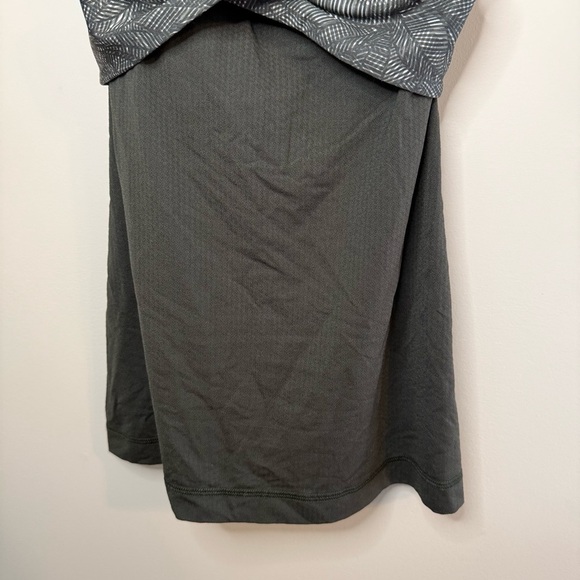 LULULEMON Wrap It Up Tank Jazzy White Gator Green 6 - Picture 8 of 10